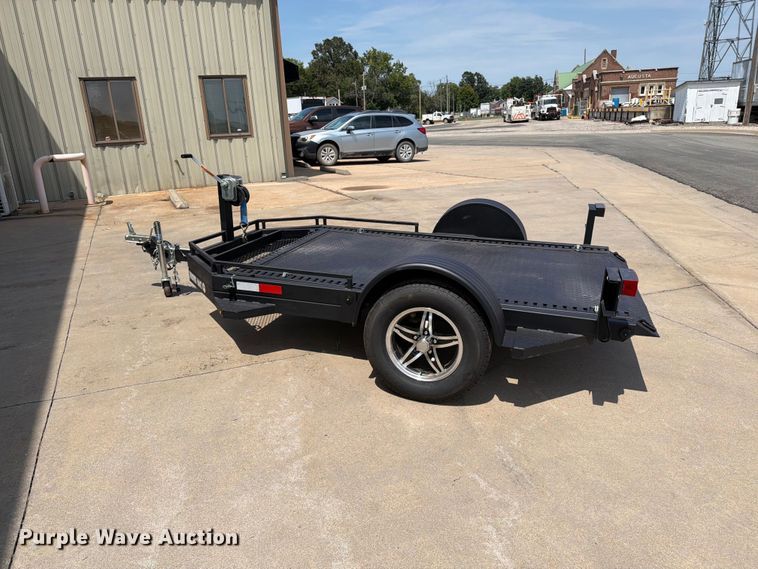image for item MZ9776 2022 Shannon Brothers lay flat utility trailer