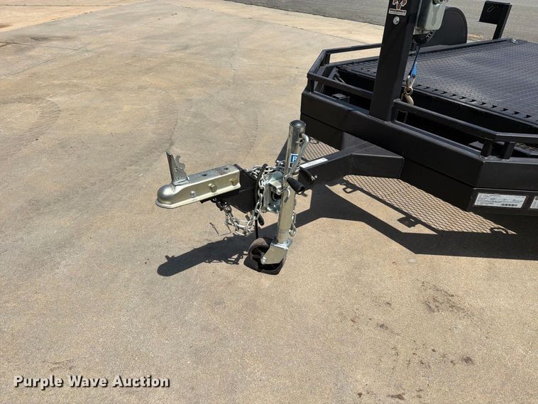 image for item MZ9776 2022 Shannon Brothers lay flat utility trailer