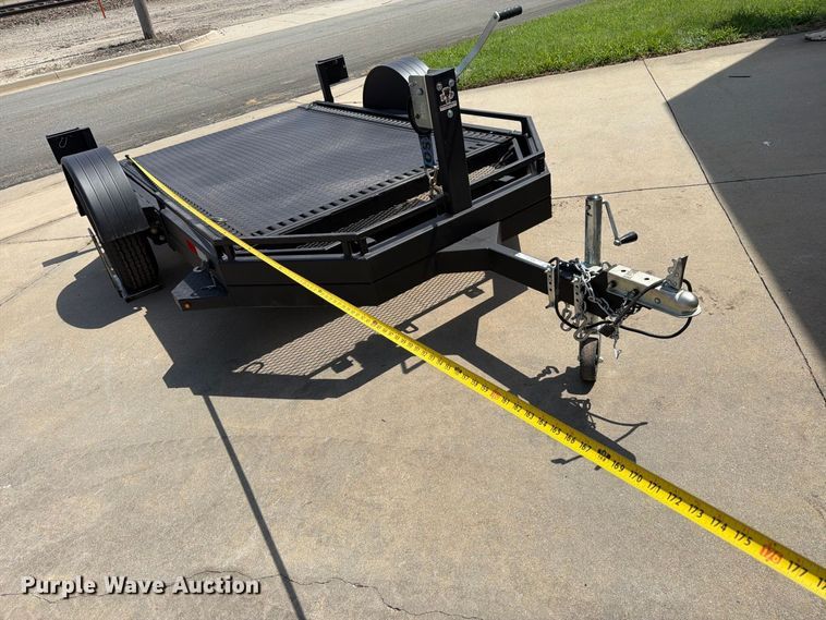 image for item MZ9776 2022 Shannon Brothers lay flat utility trailer