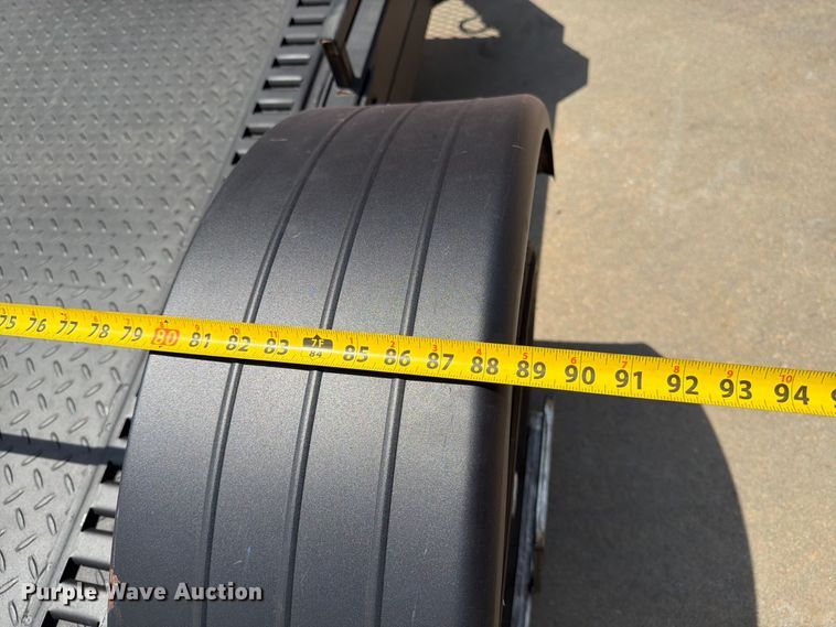 image for item MZ9776 2022 Shannon Brothers lay flat utility trailer