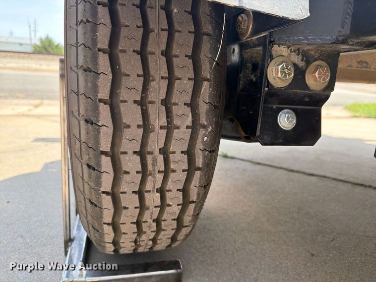 image for item MZ9776 2022 Shannon Brothers lay flat utility trailer