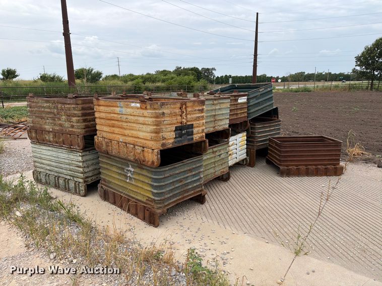 (15) storage bins