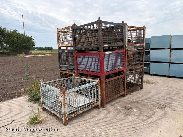 (13) storage bins