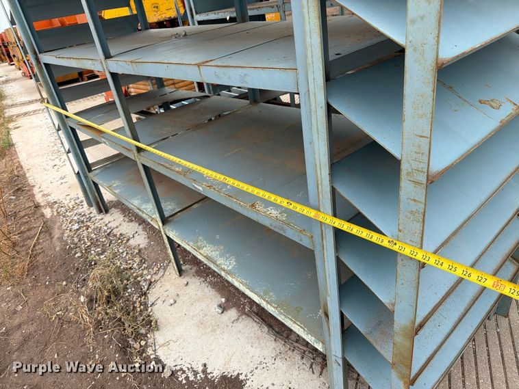 image for item MZ9791 (3) metal shelves