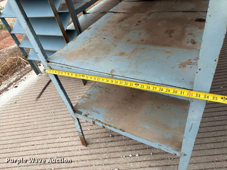 image for item MZ9791 (3) metal shelves
