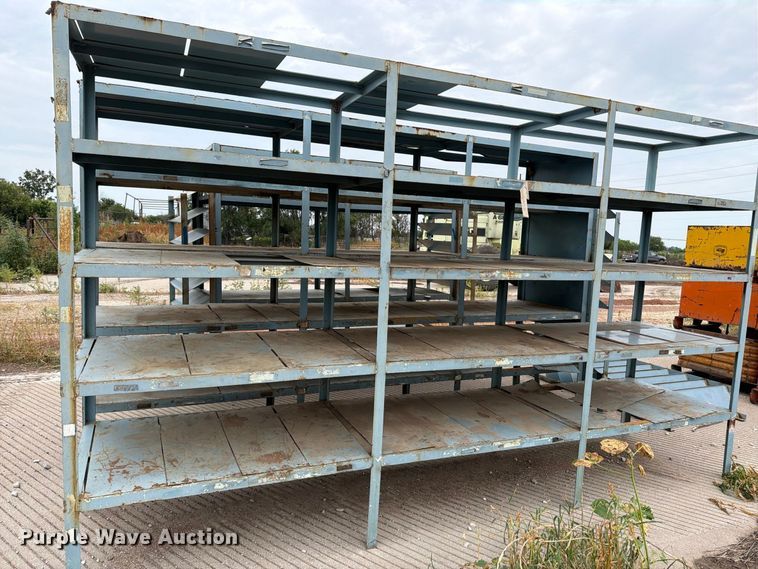 image for item MZ9791 (3) metal shelves