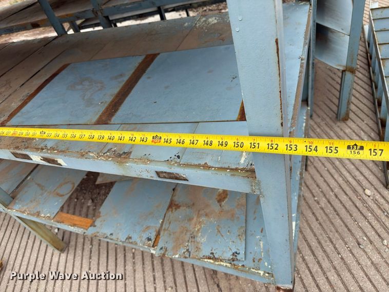 image for item MZ9791 (3) metal shelves
