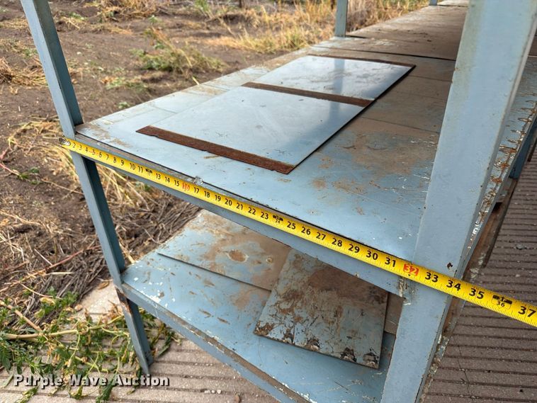 image for item MZ9791 (3) metal shelves