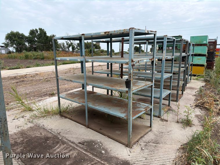 image for item MZ9795 (5) metal shelves