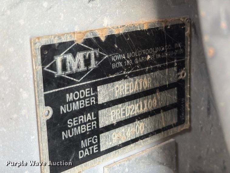 image for item MZ9808 2000 IMT Predator utility bed