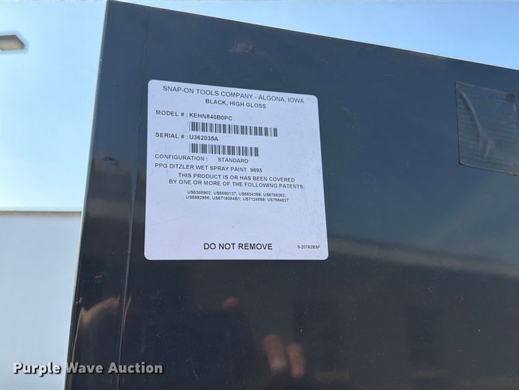 image for item MZ9821 Snap-On KERN842B0PC toolbox