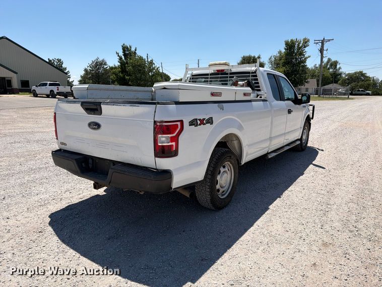 image for item MZ9833 2018 Ford F150 Ext. Cab pickup truck