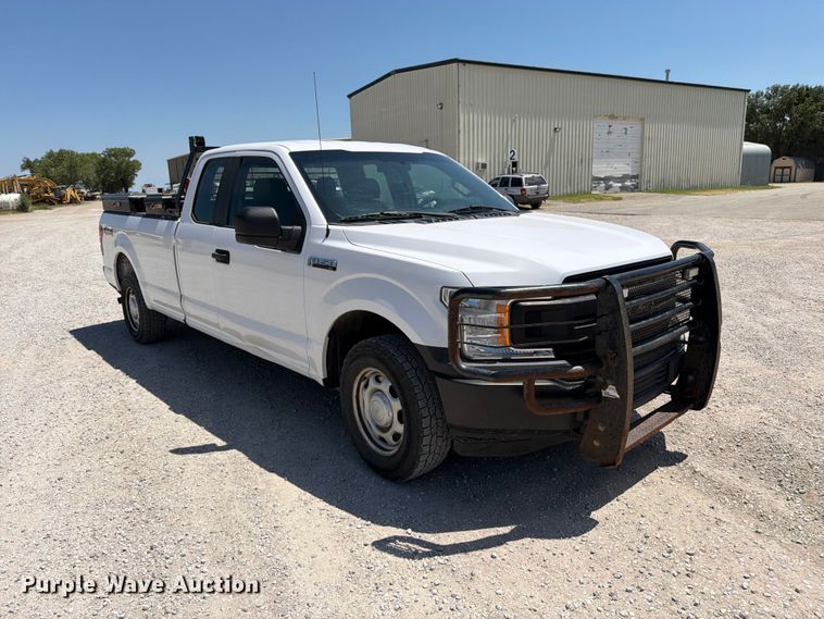 image for item MZ9834 2018 Ford F150 Ext. Cab pickup truck