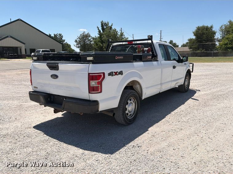 image for item MZ9834 2018 Ford F150 Ext. Cab pickup truck