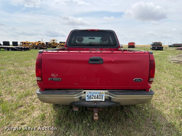 image for item NA9402 2002 Ford F150 Ext. Cab pickup truck
