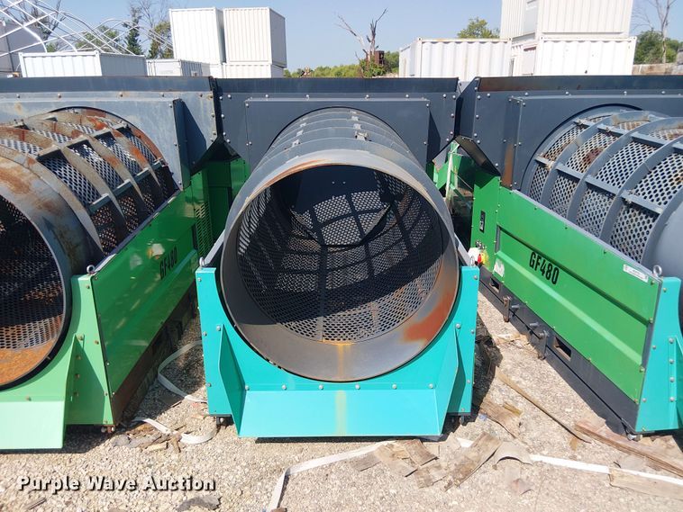 image for item NC9775 Erie Industries GF480 trommel screen