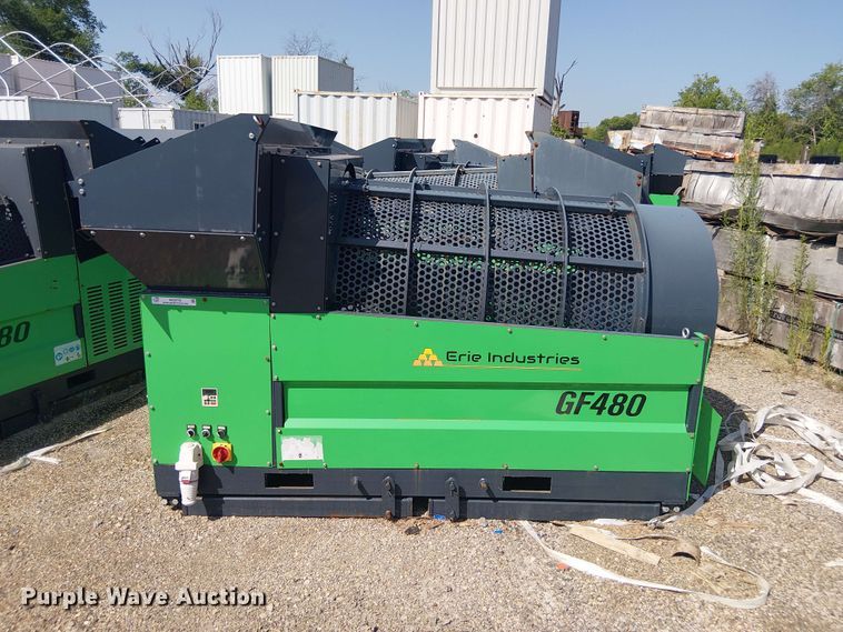 image for item NC9779 Erie Industries GF480 trommel screen