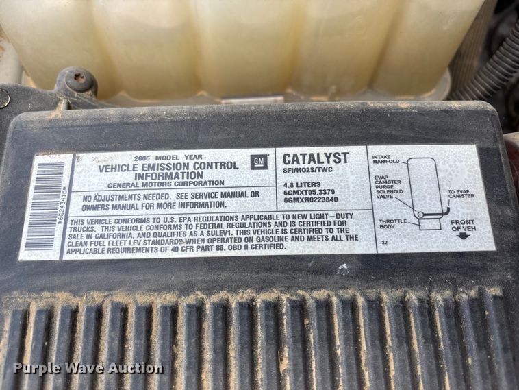 image for item NM9867 2006 Chevrolet Silverado 1500 pickup truck