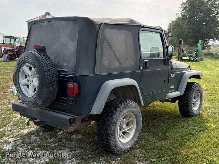 image for item OE9660 2003 Jeep Wrangler SUV