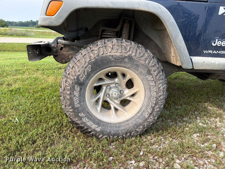 image for item OE9660 2003 Jeep Wrangler SUV