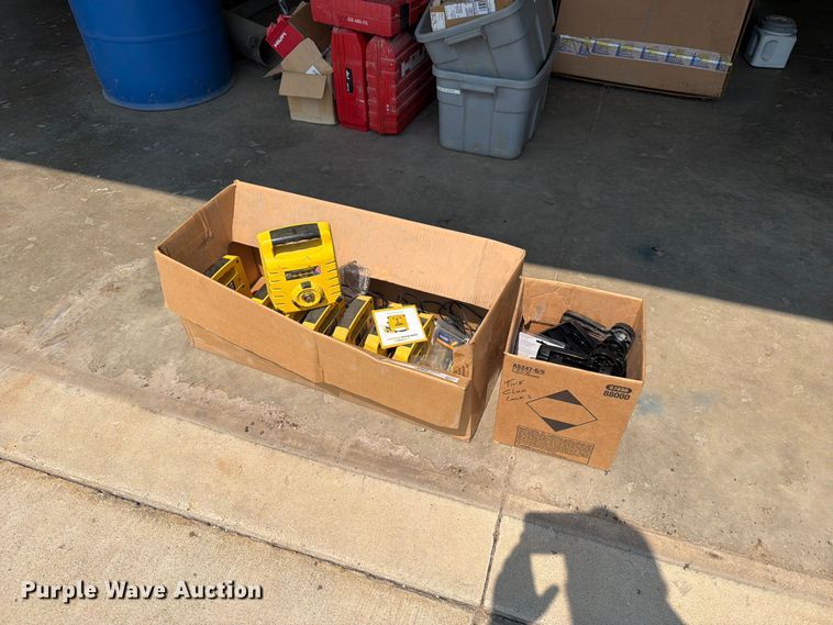 Job site time clocks