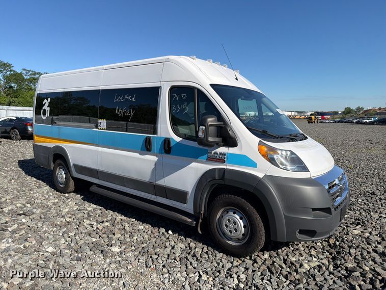 image for item YA1902 2017 RAM Promaster 3500 Wheel Chair Van