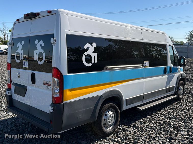 image for item YA1902 2017 RAM Promaster 3500 Wheel Chair Van