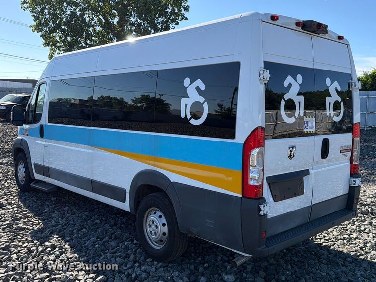 image for item YA1902 2017 RAM Promaster 3500 Wheel Chair Van