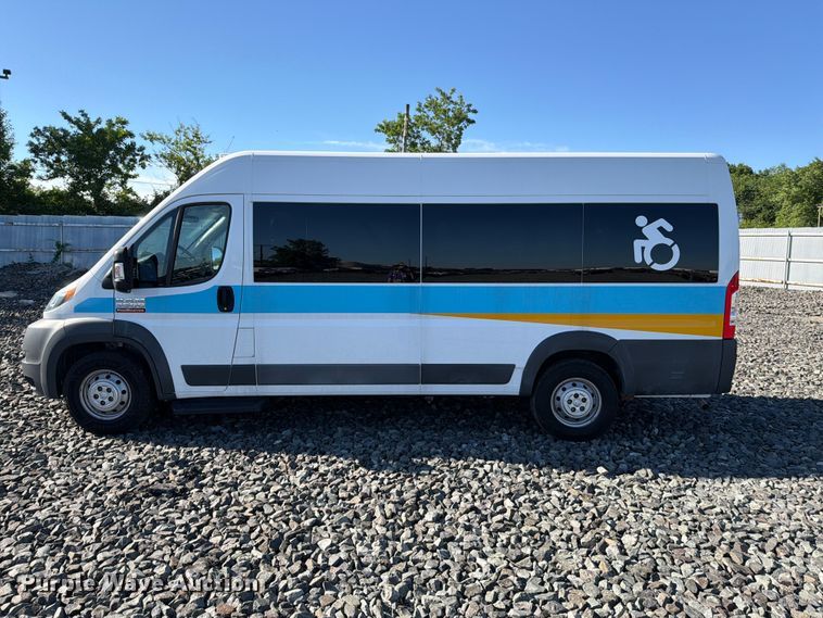 image for item YA1902 2017 RAM Promaster 3500 Wheel Chair Van