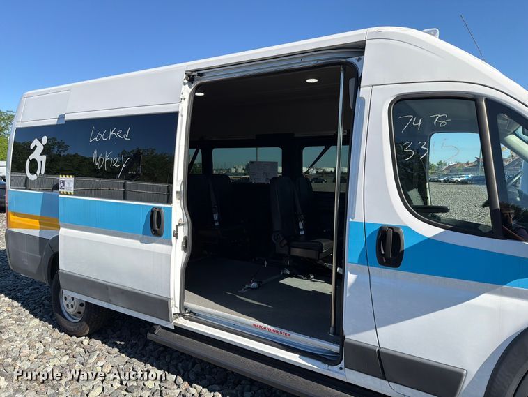 image for item YA1902 2017 RAM Promaster 3500 Wheel Chair Van