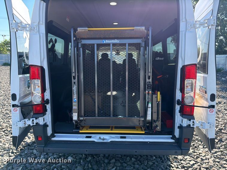 image for item YA1902 2017 RAM Promaster 3500 Wheel Chair Van