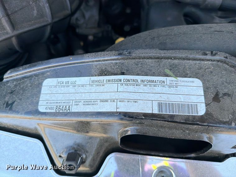 image for item YA1902 2017 RAM Promaster 3500 Wheel Chair Van