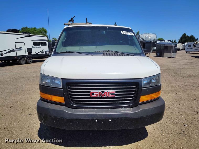 image for item YA3618 2020 GMC Savana 2500 van