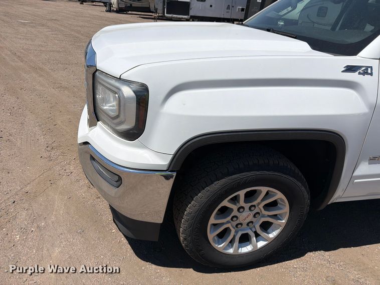 image for item YA3782 2018 GMC Sierra 1500 Ext. Cab pickup truck