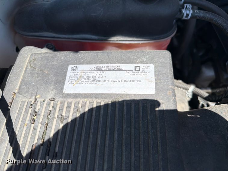 image for item YA3782 2018 GMC Sierra 1500 Ext. Cab pickup truck