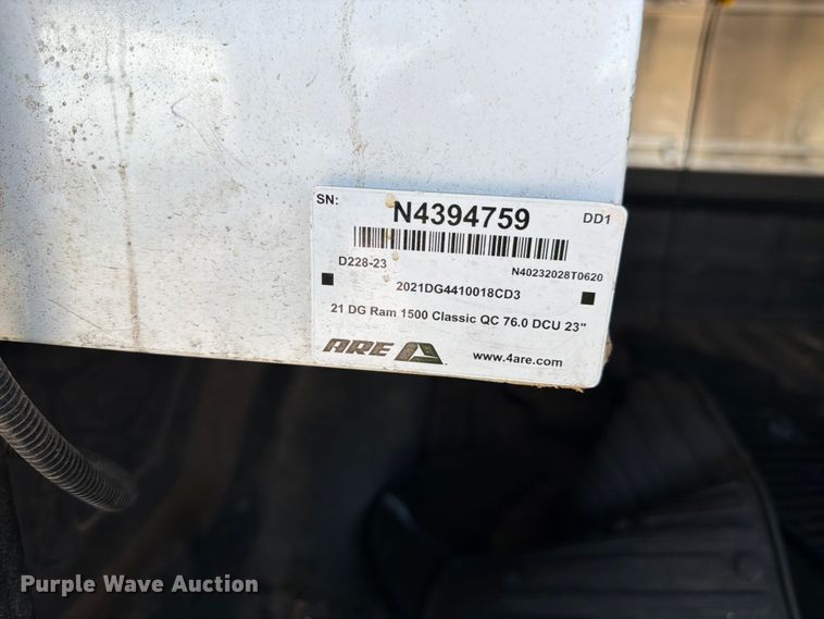image for item YA3783 2021 RAM 1500 Ext. Cab pickup truck