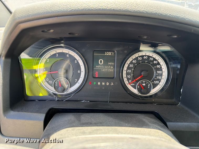 image for item YA3784 2019 RAM 1500 pickup truck