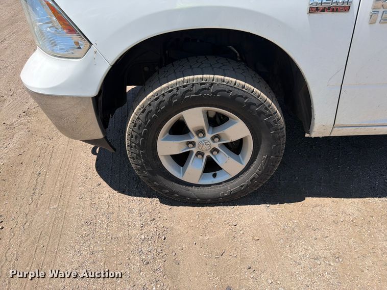 image for item YA3784 2019 RAM 1500 pickup truck