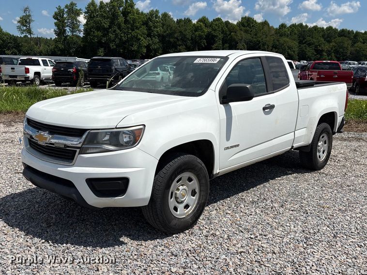 2018 Chevrolet Colorado Ext. Cab pickup truck