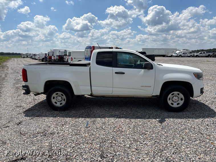 image for item YA3883 2018 Chevrolet Colorado Ext. Cab pickup truck