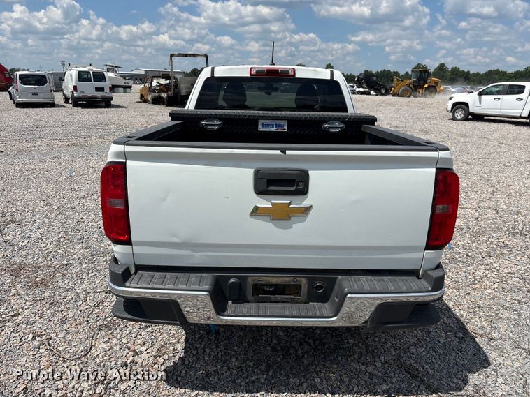 image for item YA3883 2018 Chevrolet Colorado Ext. Cab pickup truck