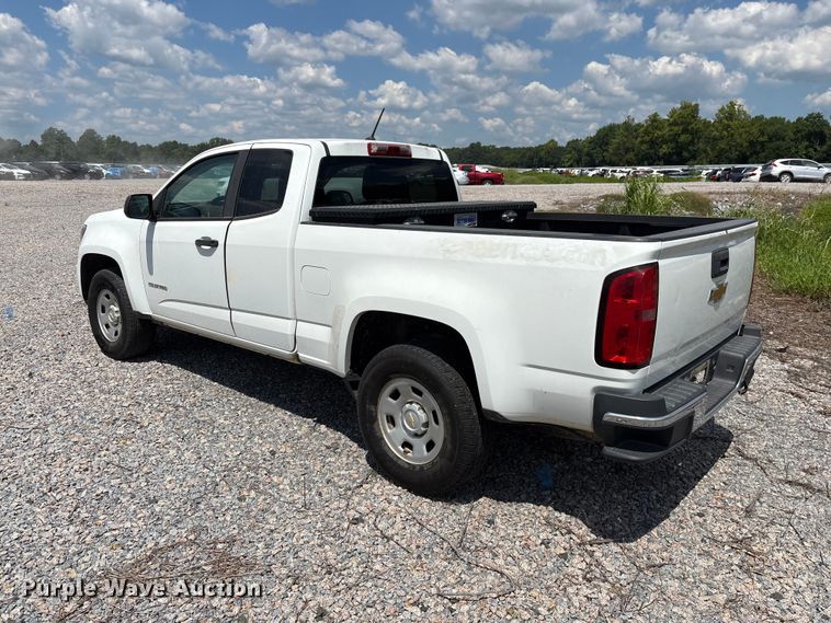 image for item YA3883 2018 Chevrolet Colorado Ext. Cab pickup truck