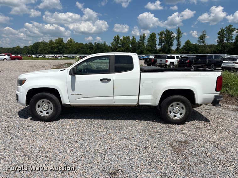 image for item YA3883 2018 Chevrolet Colorado Ext. Cab pickup truck