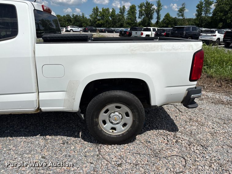 image for item YA3883 2018 Chevrolet Colorado Ext. Cab pickup truck