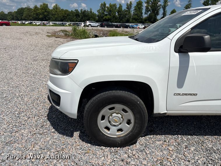 image for item YA3883 2018 Chevrolet Colorado Ext. Cab pickup truck