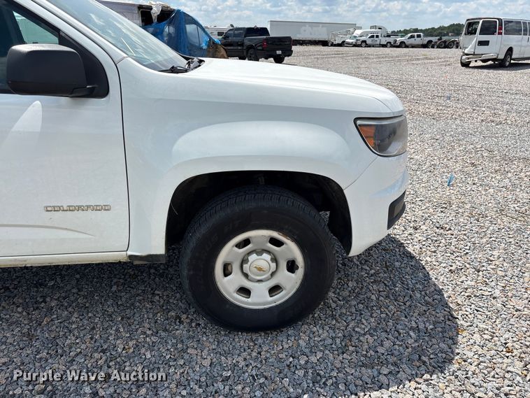 image for item YA3883 2018 Chevrolet Colorado Ext. Cab pickup truck