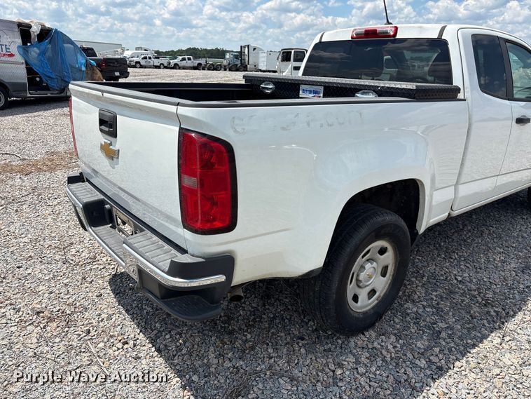image for item YA3883 2018 Chevrolet Colorado Ext. Cab pickup truck