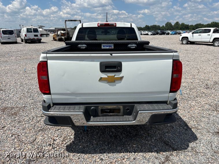 image for item YA3883 2018 Chevrolet Colorado Ext. Cab pickup truck