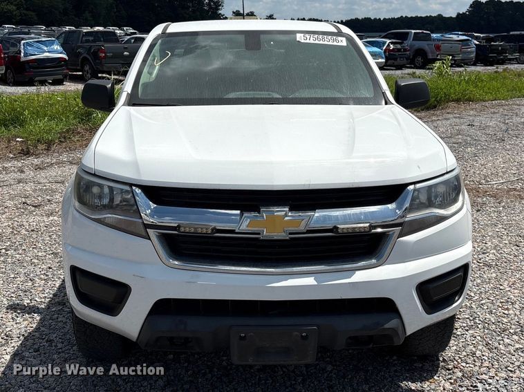 image for item YA3885 2020 Chevrolet Colorado Ext. Cab pickup truck
