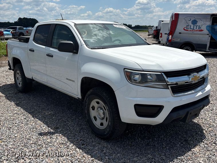 image for item YA3885 2020 Chevrolet Colorado Ext. Cab pickup truck
